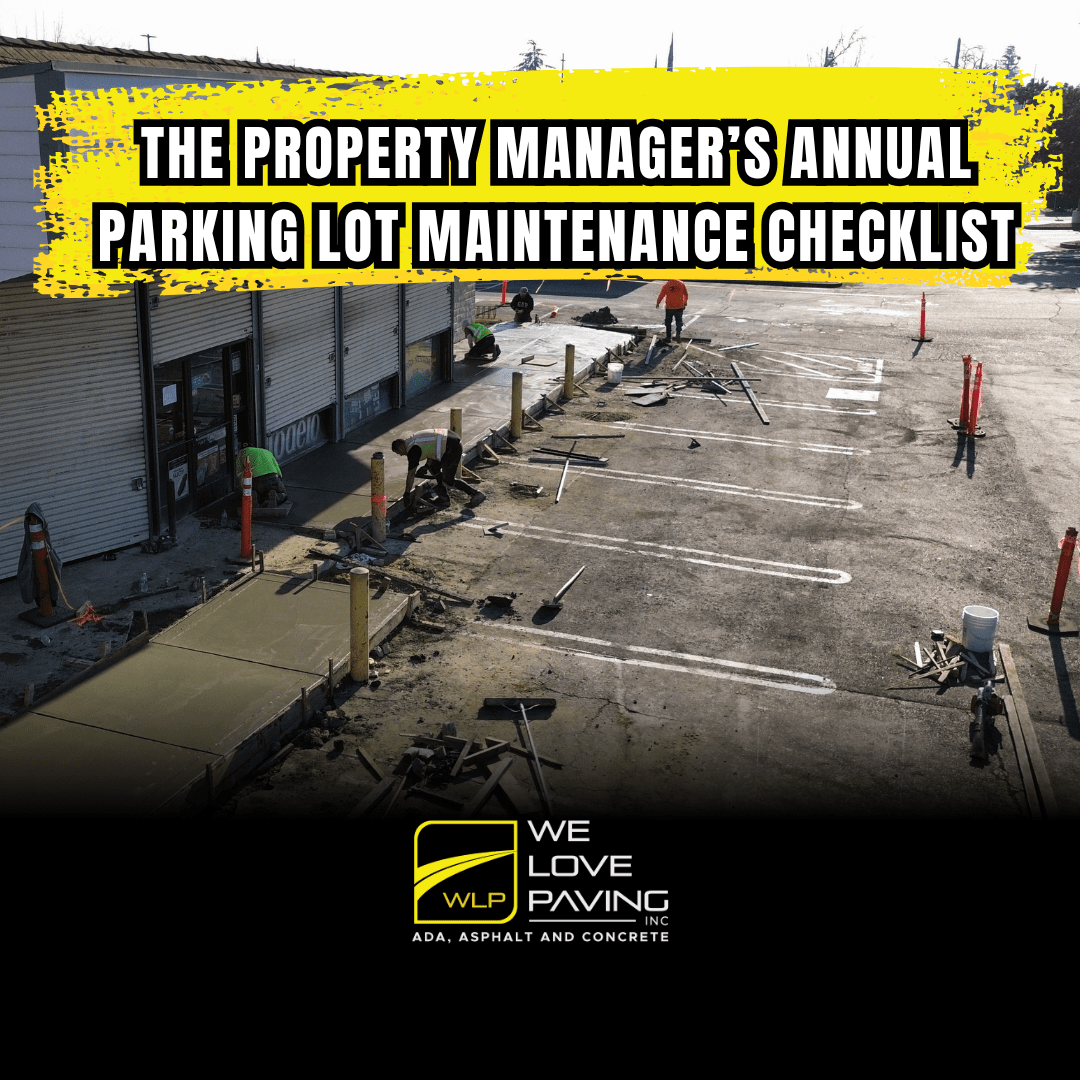 🧾 The Property Manager’s Annual Parking Lot Maintenance Checklist